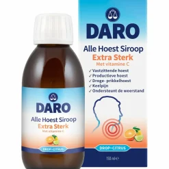 Daro Alle Hoest Siroop Extra Sterk met Vitamine C 150 ml