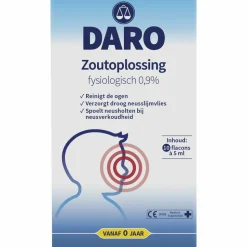 Daro Fysiologische Zoutoplossing 10 stuks
