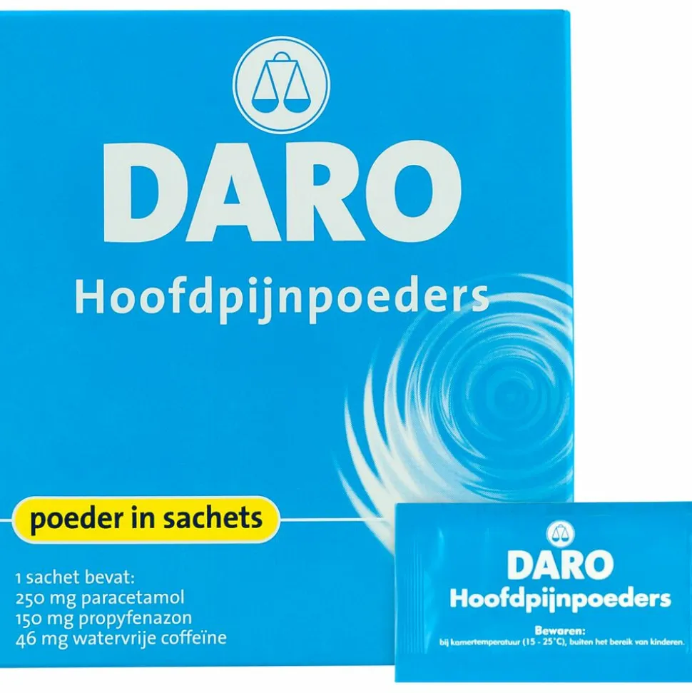 Daro Hoofdpijnpoeders 20 stuks