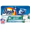Dash Wasmiddelcapsules 4in1 Pods Katoen Fris 26 stuks