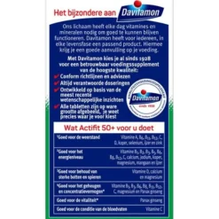Davitamon Actifit 50+ 90 tabletten
