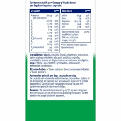 Davitamon Actifit 50+ Omega-3 Visolie 90 capsules