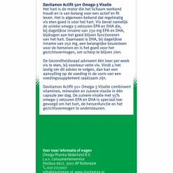 Davitamon Actifit 50+ Omega-3 Visolie 90 capsules