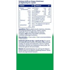 Davitamon Actifit 50+ Omega-3 Visolie 150 capsules