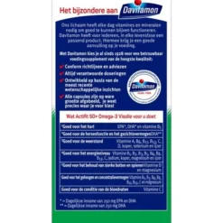 Davitamon Actifit 50+ Omega-3 Visolie 150 capsules