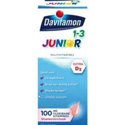 Davitamon Junior 1+ Framboos 100 ml