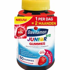 Davitamon Junior Gummies 3-12 jaar 60 gummies