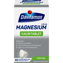 Davitamon Magnesium Kauwtablet 60 tabletten