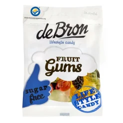 De bron Suikervrije Fruit Gums 100 gr