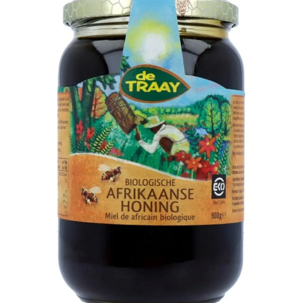 De Traay Afrikaanse Honing Biologisch 900 gr