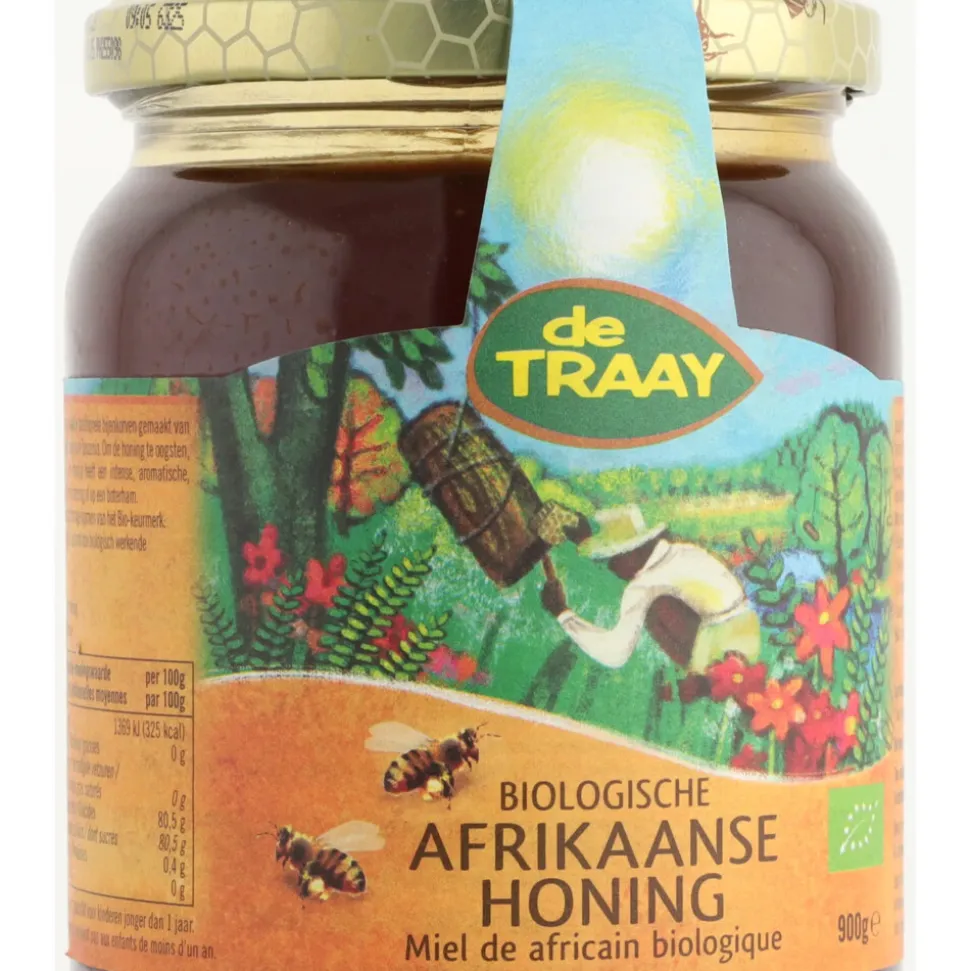De Traay Afrikaanse Honing Biologisch 900 gr