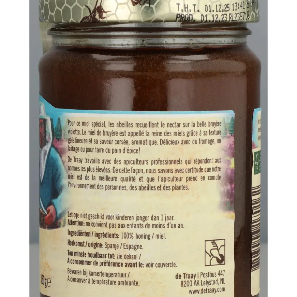 De Traay Honing Heide 350 gr