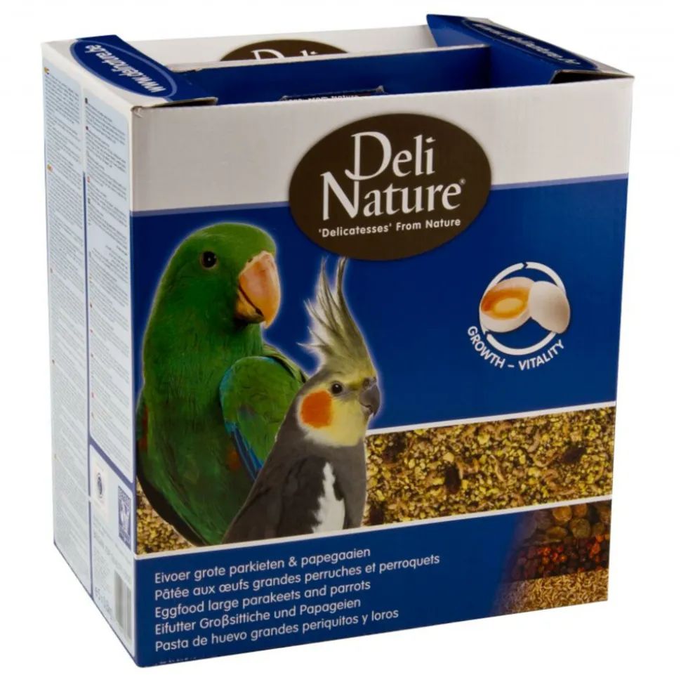 Deli Nature Eivoer Parkiet en Papegaai 800 gr