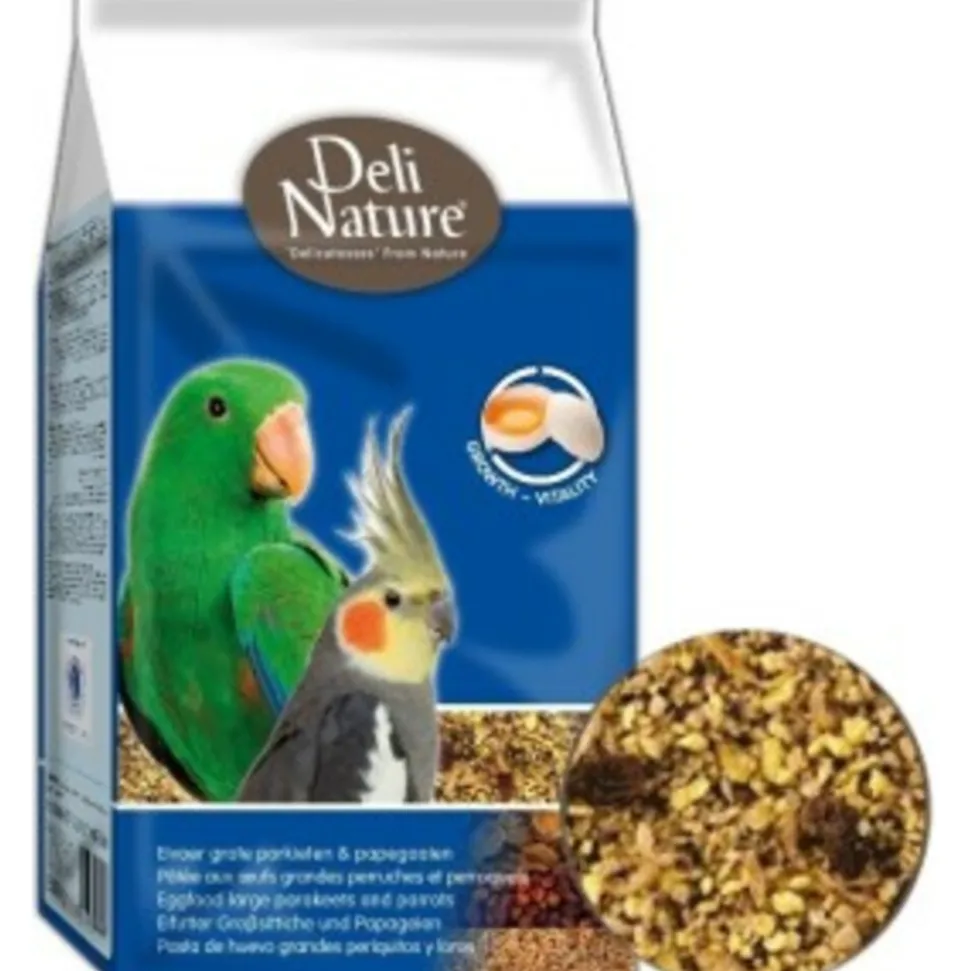 Deli Nature Eivoer Parkiet en Papegaai 800 gr