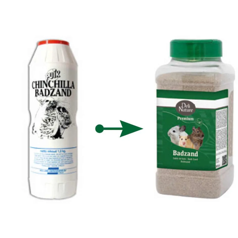 Deli Nature Premium Badzand Knaagdier 800 gr