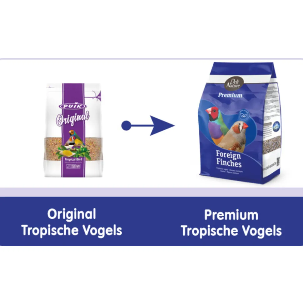 Deli Nature Premium Tropische vogel 1 kg
