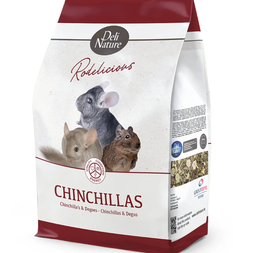 Deli Nature Rodelicious Chinchillavoer 2,5 kg