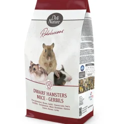 Deli Nature Rodelicious Dwerghamsters, Muizen en Gerbils 750 gr