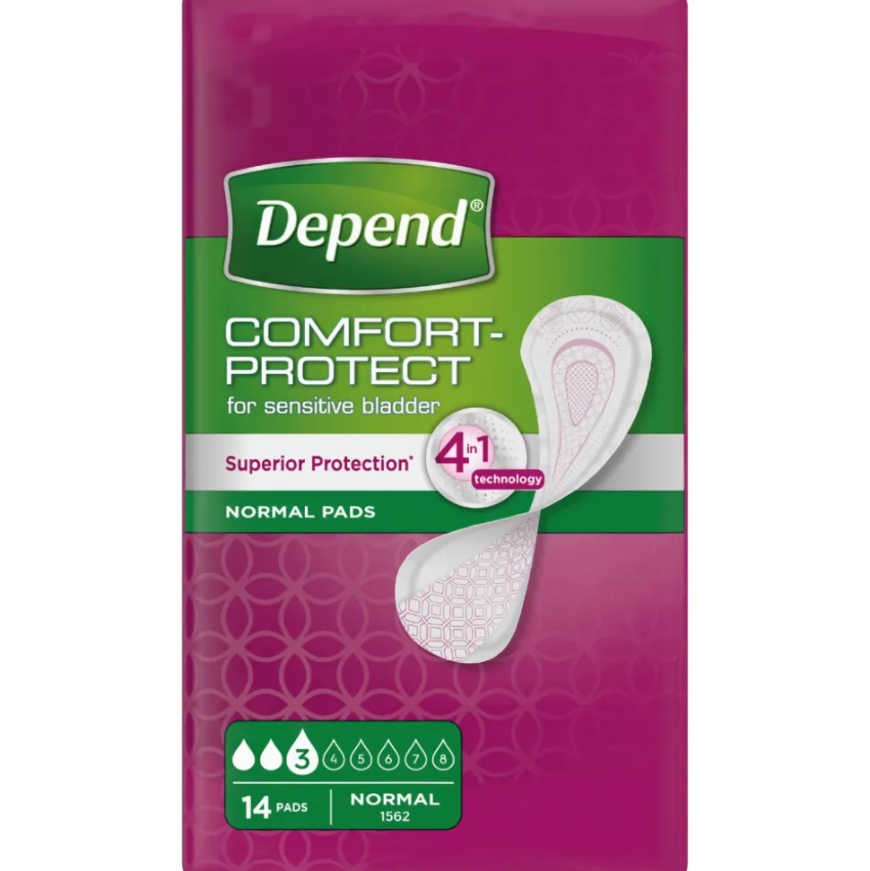 Depend Pads Normal 14 stuks