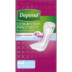 Depend Pads Normal Plus 12 stuks