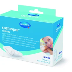 Dermaplast Silicone Zelfklevend Wondverband 7,2 x 5 cm 5 stuks