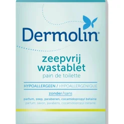 Dermolin Wastablet Zeepvrij 100 gr
