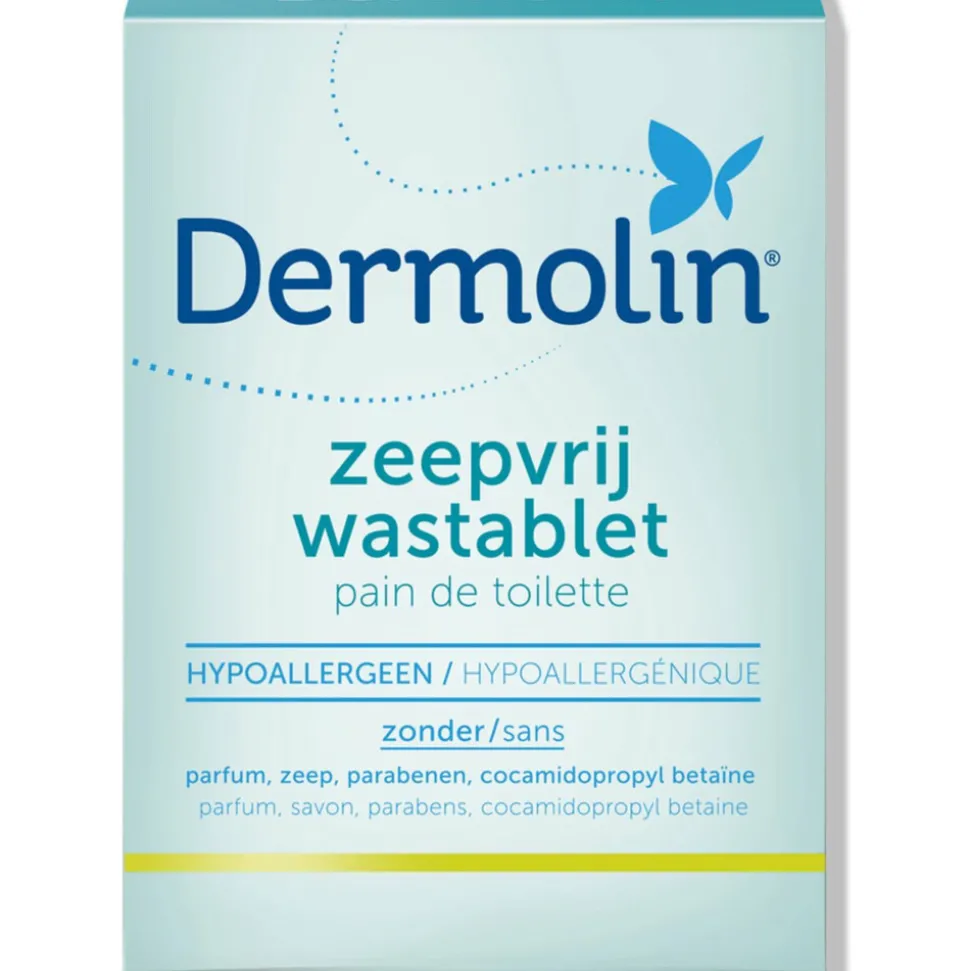 Dermolin Wastablet Zeepvrij 100 gr