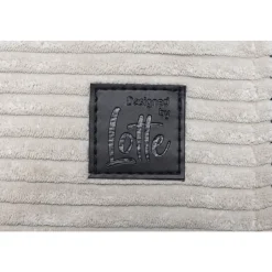 Designed by Lotte Bankkussen Ribbed Lichtgrijs 70 x 50 x 13,5 cm