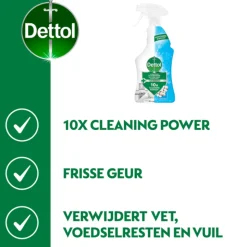 Dettol Antibacteriële Allesreiniger Spray Linnen Frisheid 750 ml