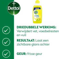 Dettol Power & Fresh Allesreiniger Citrus 500 ml