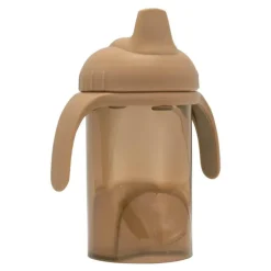 Difrax Anti-lek Beker Zachte Tuit Caramel