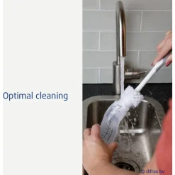 Difrax Flessenborstel 2 in 1 1 stuk