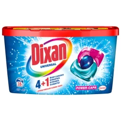 Dixan Wascapsules Universeel - 15 wasbeurten 180 gr