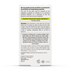 Dr. Organic Tea Tree Pure Olie 10 ml