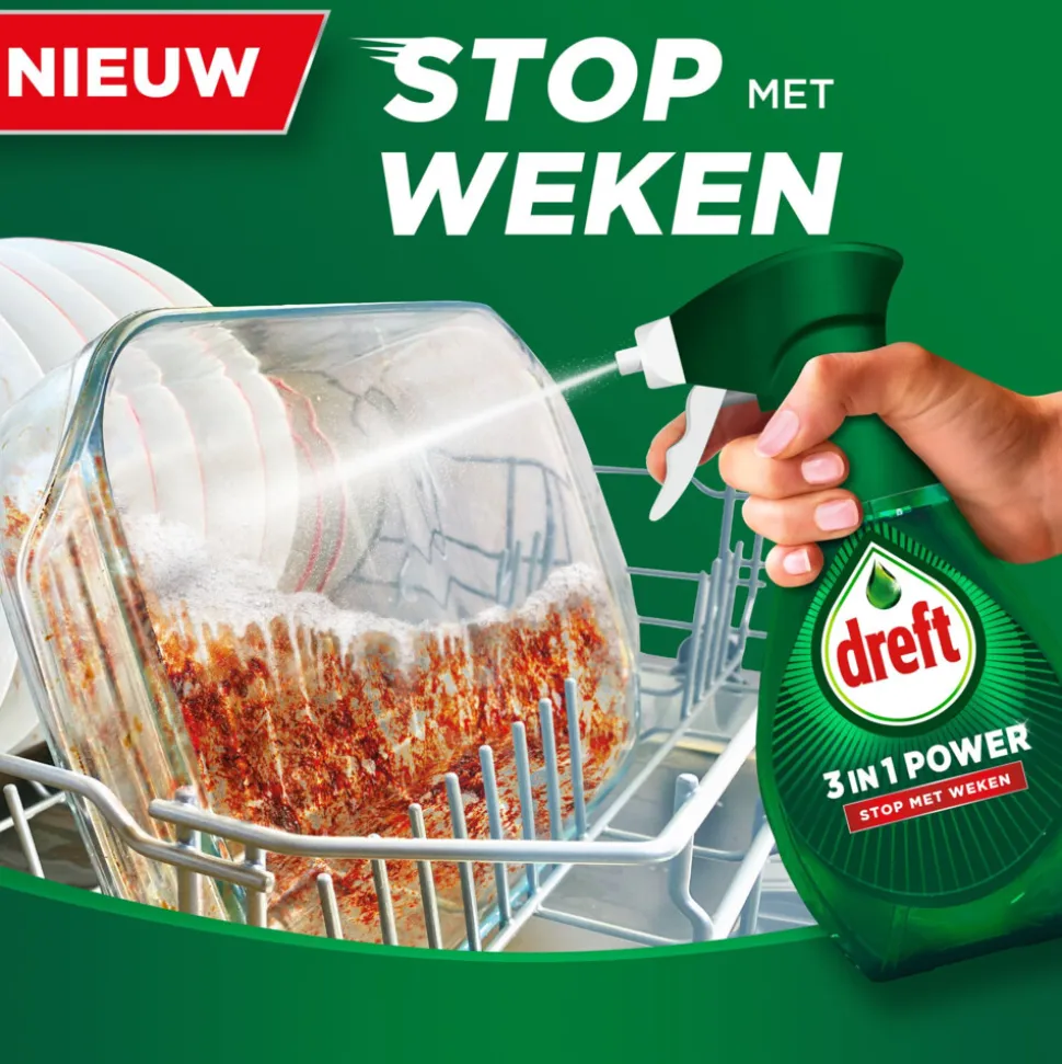 Dreft 3in1 Power Lemon Spray Navulling 500 ml