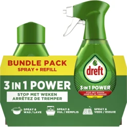 Dreft 3in1 Power Spray + Navulling 1000 ml