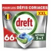 Dreft Vaatwastabletten Platinum All In One Original 66 stuks