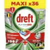 Dreft Vaatwastabletten Platinum Plus All In One 36 stuks