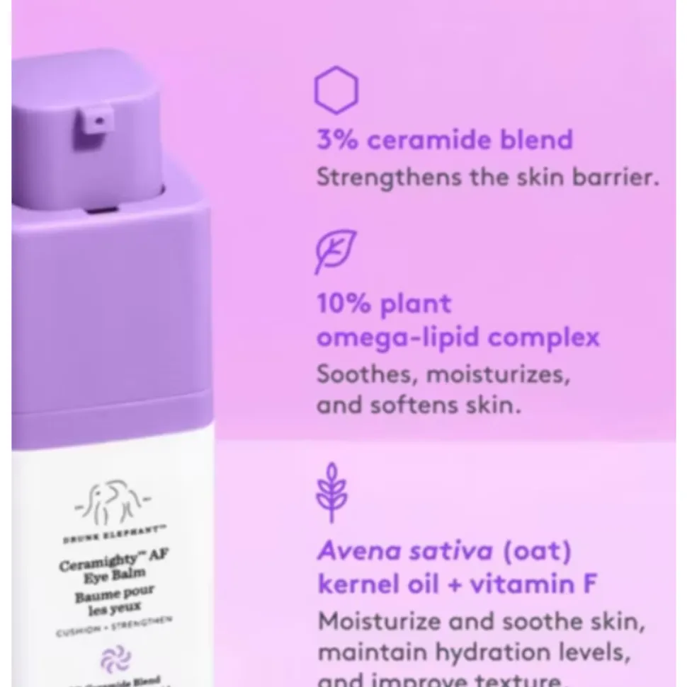 Drunk Elephant Ceramighty AF Eye Balm Oogcreme 15 ml