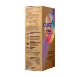 Durex Condooms Nude Extra Lube 10 stuks