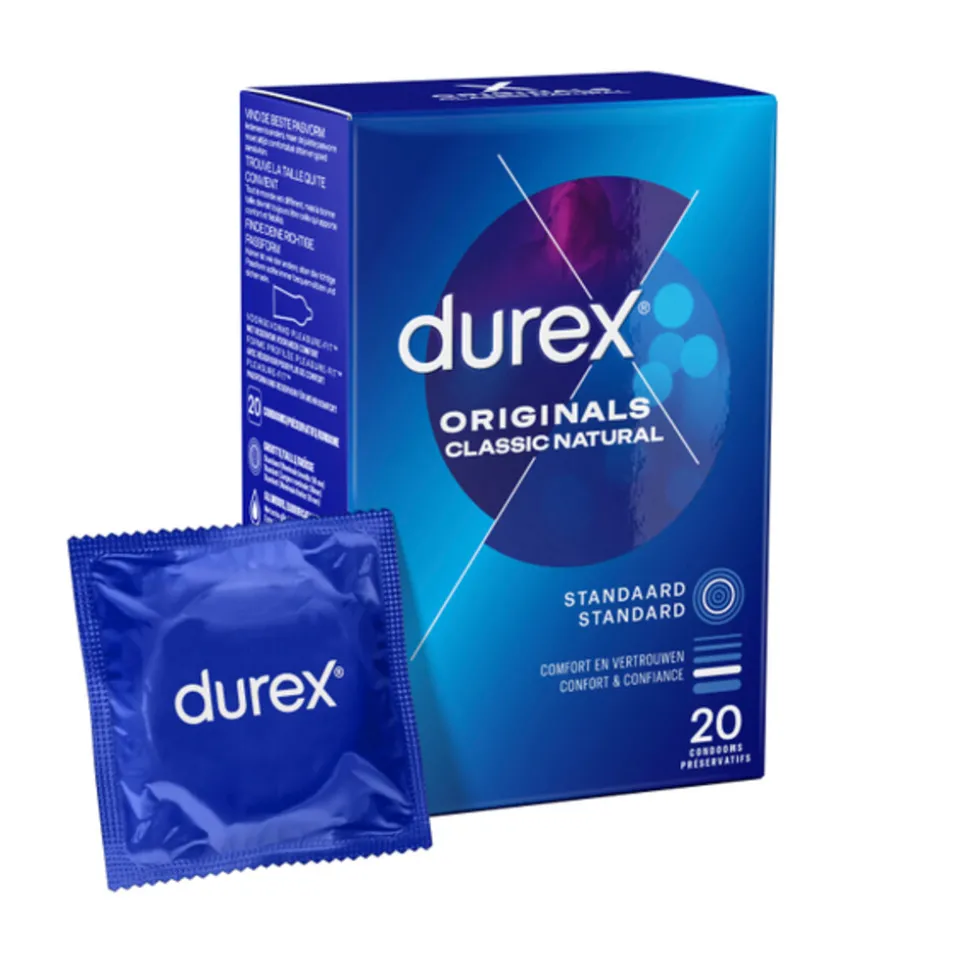 Durex Condooms Originals Classic Natural 20 stuks