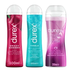 Durex Glijmiddel Massage Ylang Ylang & Tingle & Crazy Cherry Pakket