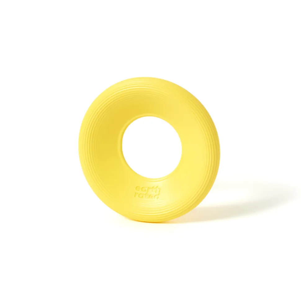 Earth Rated Fly Toy Yellow TPE L