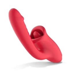Easytoys Clitoris Vibrator met Dildo The Rose