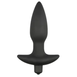 Easytoys Vibrerende Buttplug Zwart