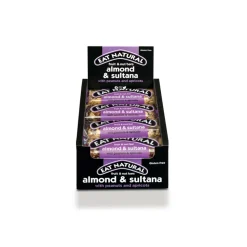 Eat natural Fruit & Noten Bar Amandel & Sultana 12 x 50 gr