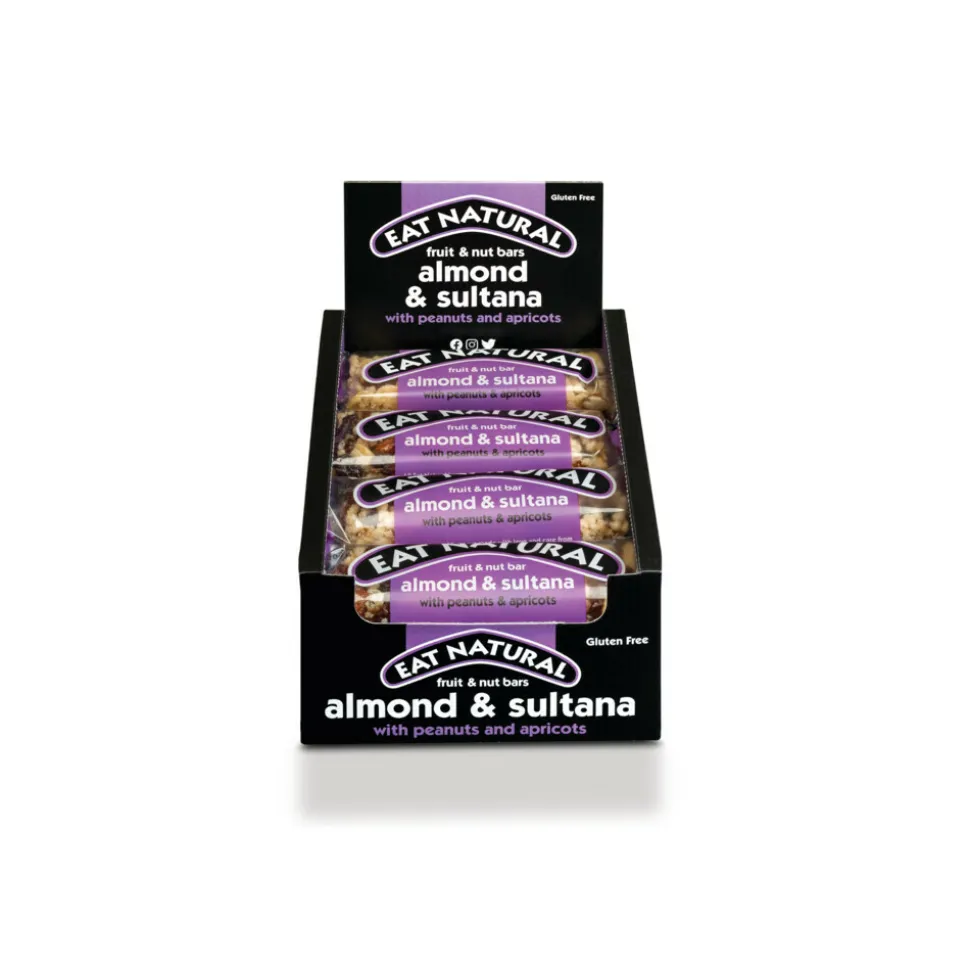 Eat natural Fruit & Noten Bar Amandel & Sultana 12 x 50 gr