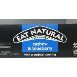 Eat natural Fruit & Noten Bar Yoghurtlaagje Cashew & Blueberry 12 x 45 gr