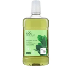 Ecodenta Mondwater Multifunctional Salie Aloë Vera & Muntolie 500 ml