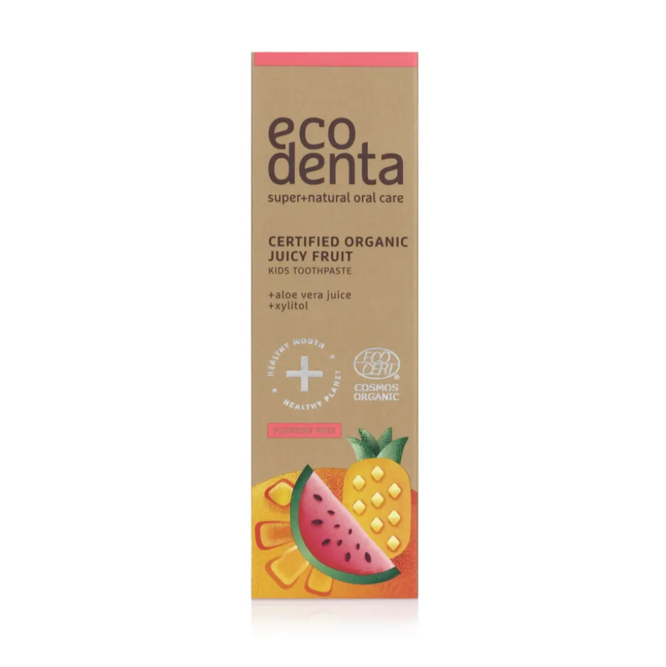 Ecodenta Tandpasta Organic Kids Sappig Fruit 75 ml